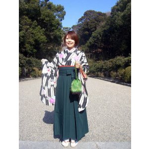 画像: クリーム矢絣